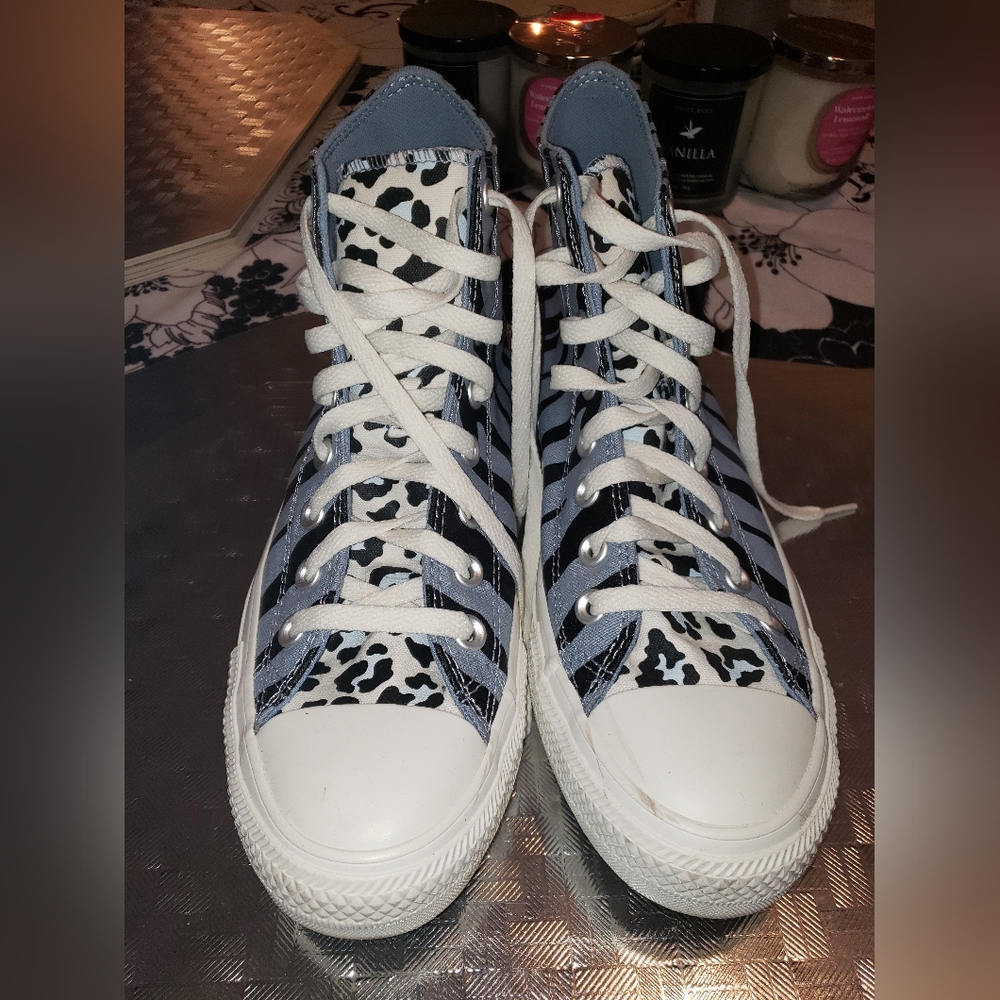 Converse Animal print High Top Chuck Taylors